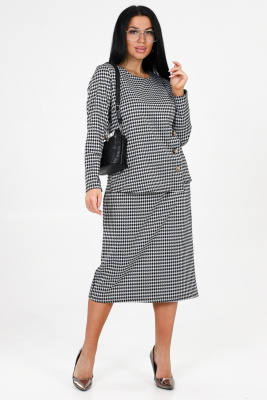 Женский костюм 31788 белый