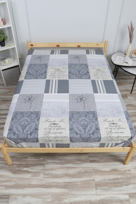 Простыня бязь 142г/м2 Соренто серый